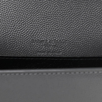 Saint Laurent Grain De Poudre Monogram Kate Belt Bag Storm 6 of 9