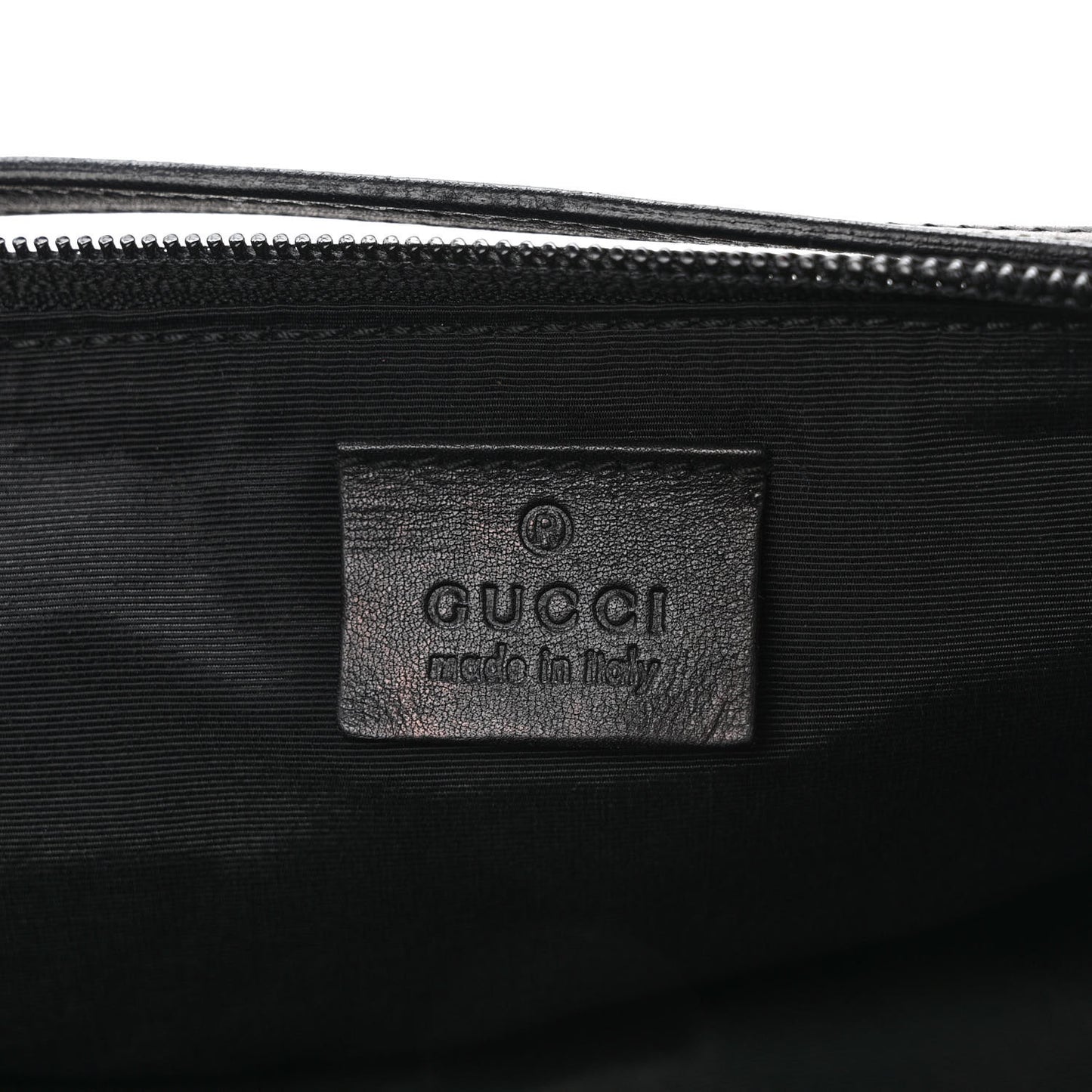 Denim Monogram Boat Pochette Black