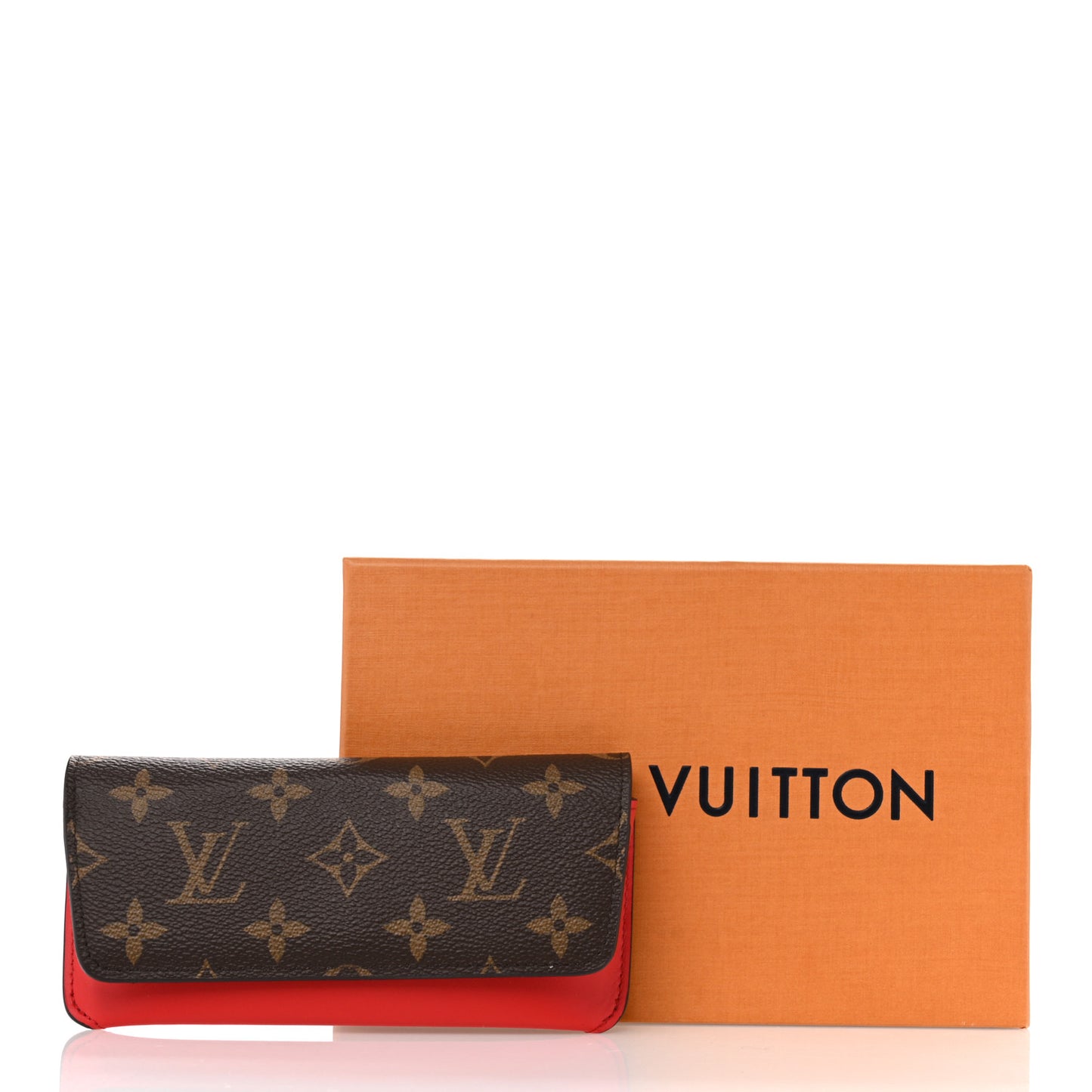Monogram Woody Sunglass Case Rouge