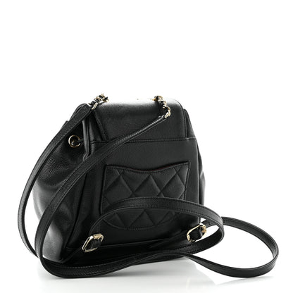 Chanel Caviar Quilted Mini Business Affinity Backpack Black 3 of 10