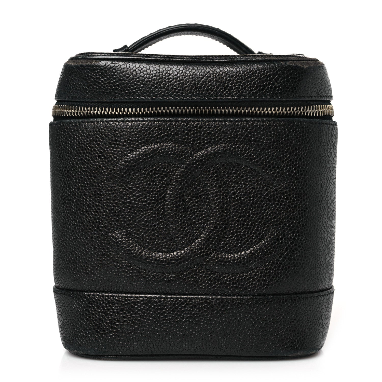 Chanel Caviar Vanity Cosmetic Case Black 1 of 11