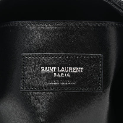 Saint Laurent Calfskin Tri-quilt Monogram West Hollywood Clutch Black 6 of 8