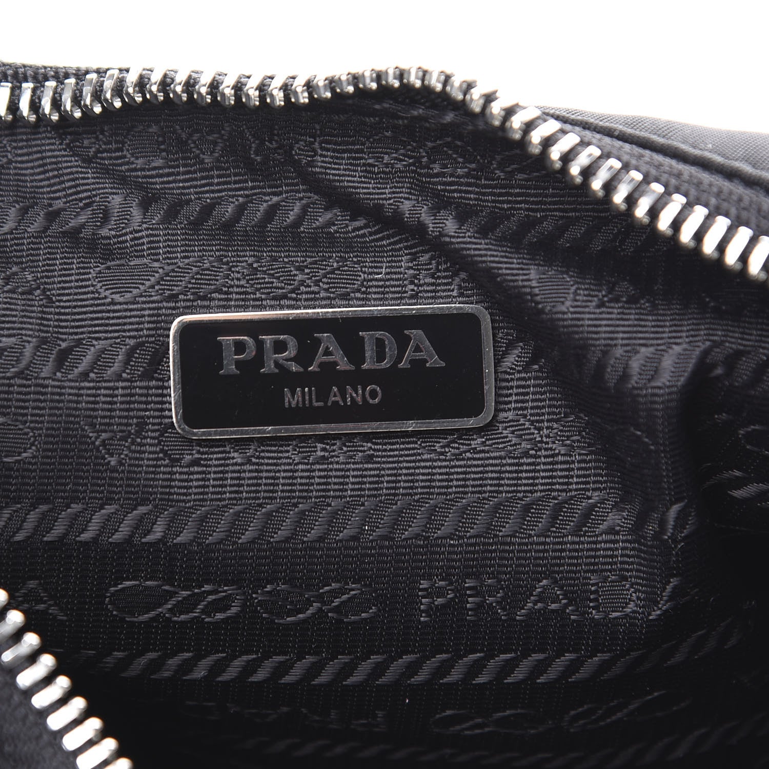 Prada Nylon Re-Edition 2005 Shoulder Bag Black 6 of 9