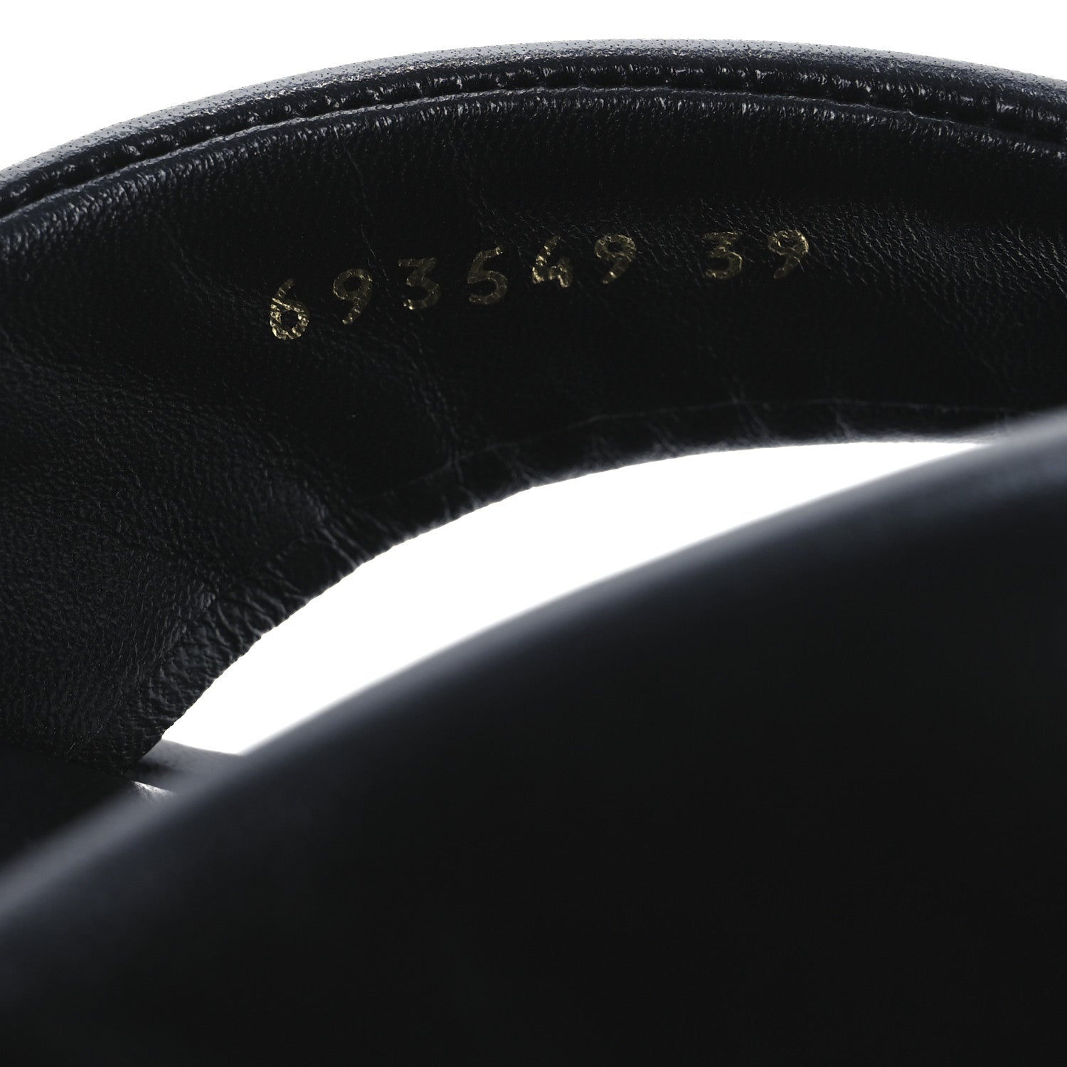 Balenciaga Smooth Nappa Logo Rise Thong Sandals 39 Black White 9 of 9