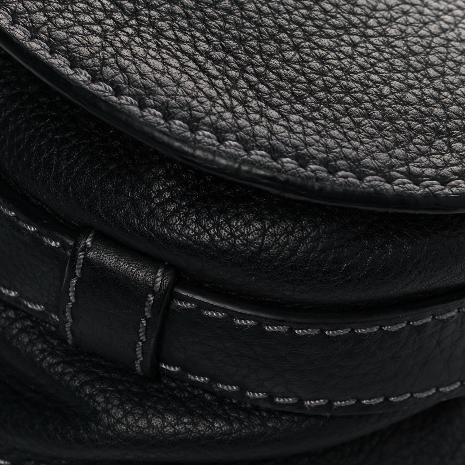 Chloe Calfskin Mini Marcie Round Crossbody Bag Black 10 of 11