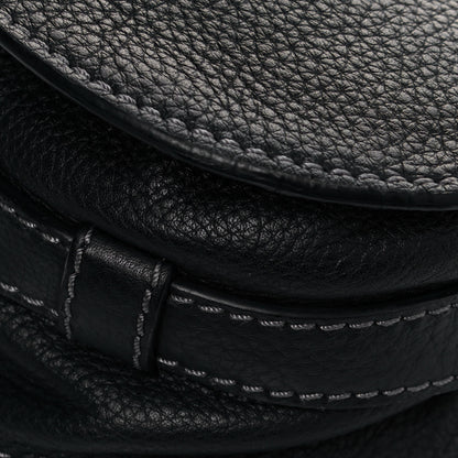 Chloe Calfskin Mini Marcie Round Crossbody Bag Black 10 of 11