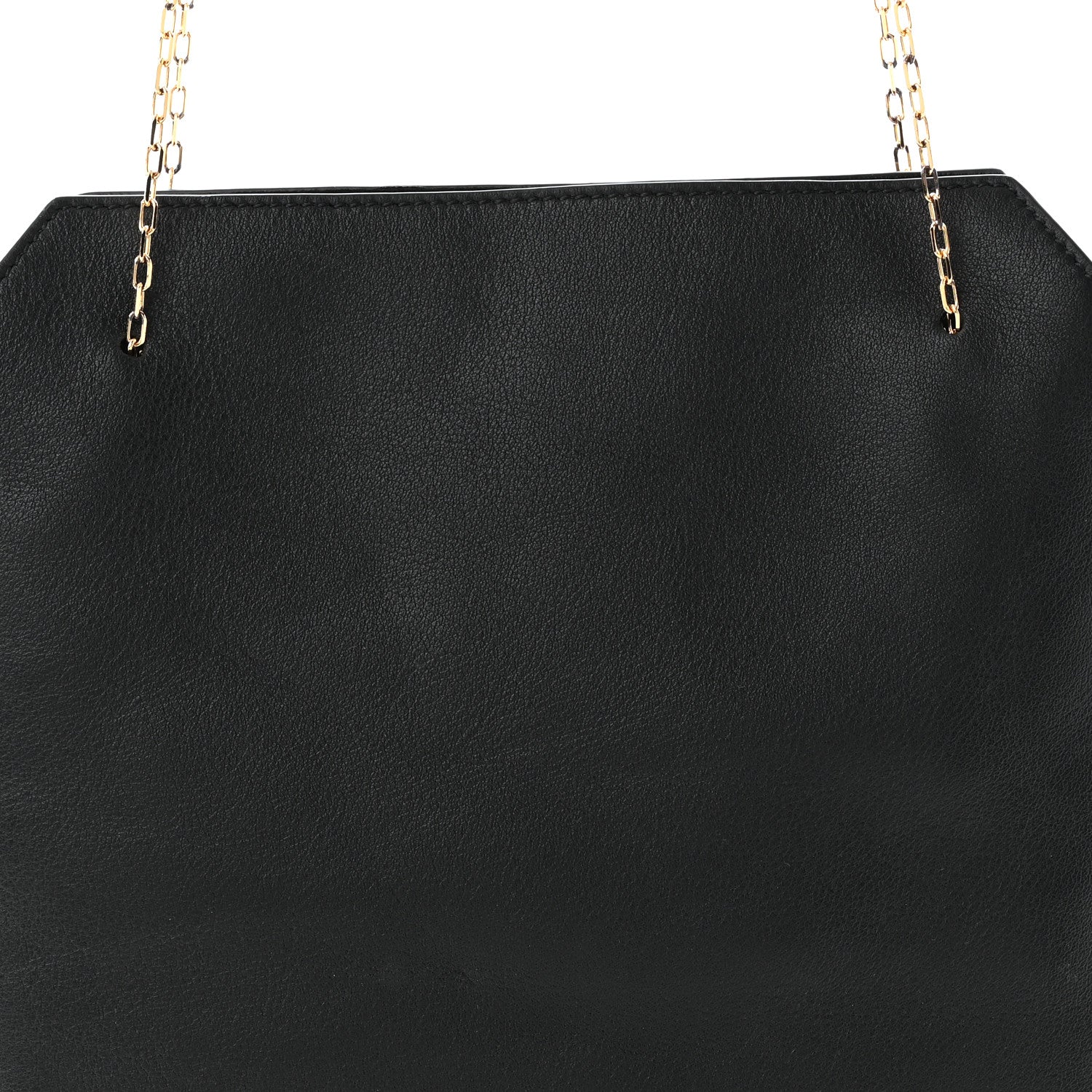 The Row Smooth Calfskin Small Lunch Bag Black 7 of 10
