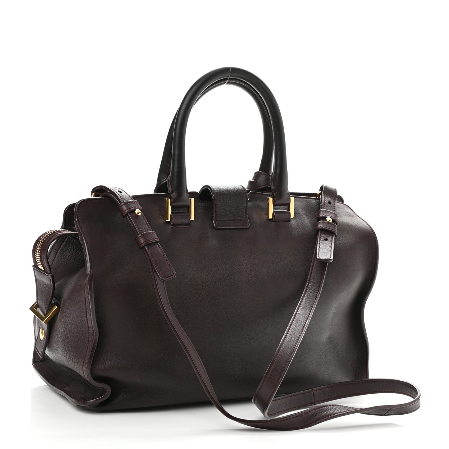 Calfskin Medium Classic Y Cabas Brown