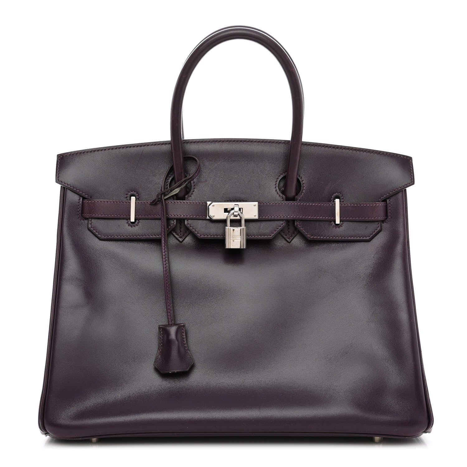 Hermes Box Birkin 35 Raisin 1 of 15