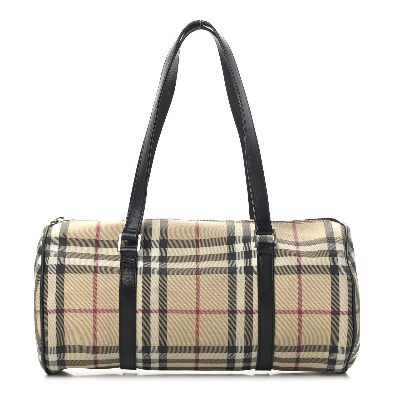 Burberry House Check Barrel Bag Black 1 of 13
