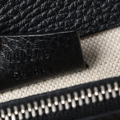 Gucci Pebbled Calfskin Small Dionysus Shoulder Bag Black 8 of 10