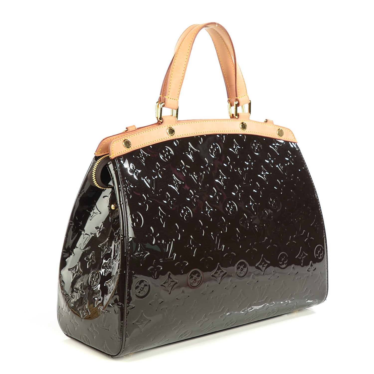 Louis Vuitton Vernis Brea GM Terre D'Ombre 3 of 7