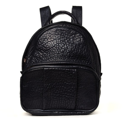 Alexander Wang Pebbled Lambskin Dumbo Backpack Black Rose Gold Hardware 1 of 4