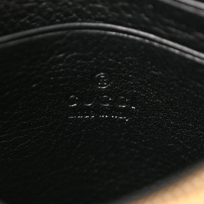 Gucci Roxy Calfskin Medium Blondie Chain Wallet Black 6 of 11