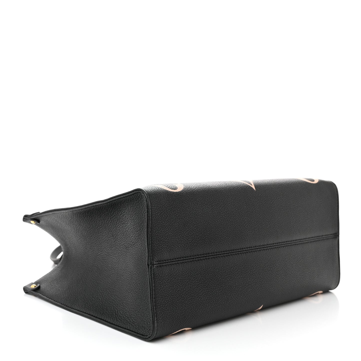 LOUIS VUITTON Empreinte Monogram Giant Onthego MM Black Beige