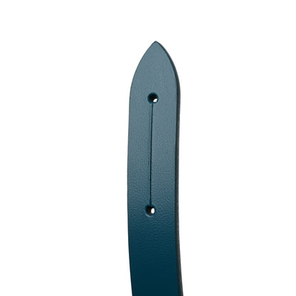 Louis Vuitton Calfskin Pochette Accessories Strap Cyan 3 of 4