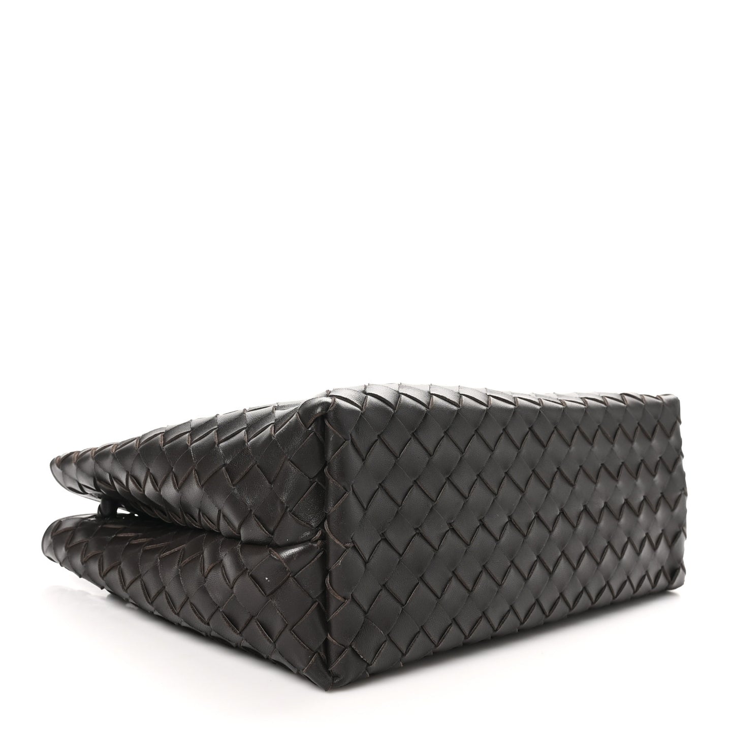 Nappa Intrecciato Medium Andiamo Shoulder Bag Fondant