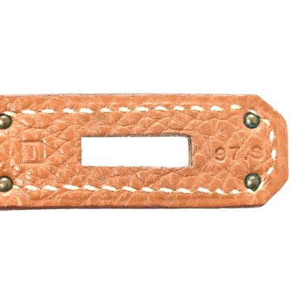 Hermes Togo Kelly Retourne 32 Gold 8 of 11