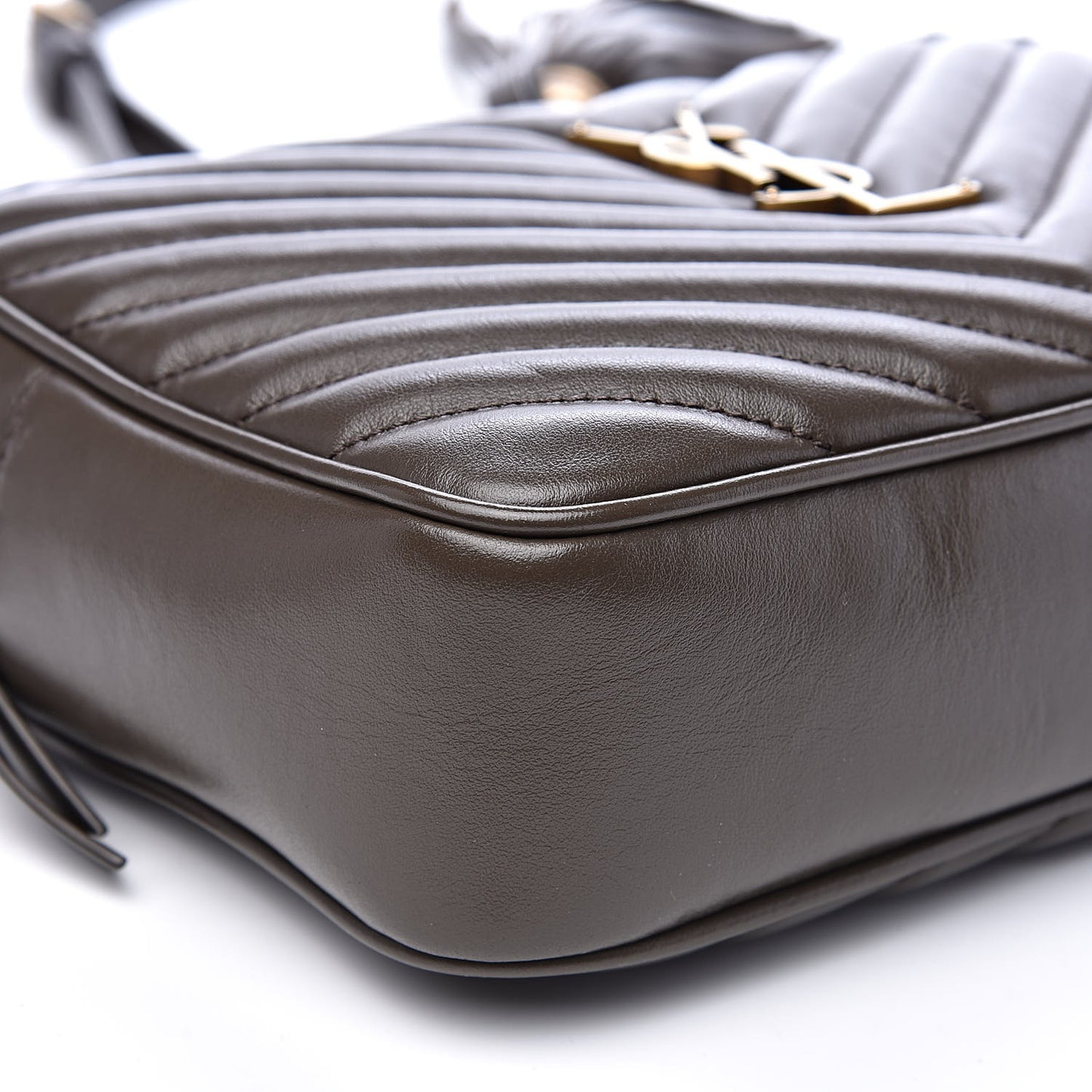 Calfskin Matelasse Monogram Lou Camera Bag Faggio