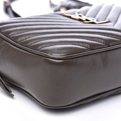 Saint Laurent Calfskin Matelasse Monogram Lou Camera Bag Faggio 9 of 10
