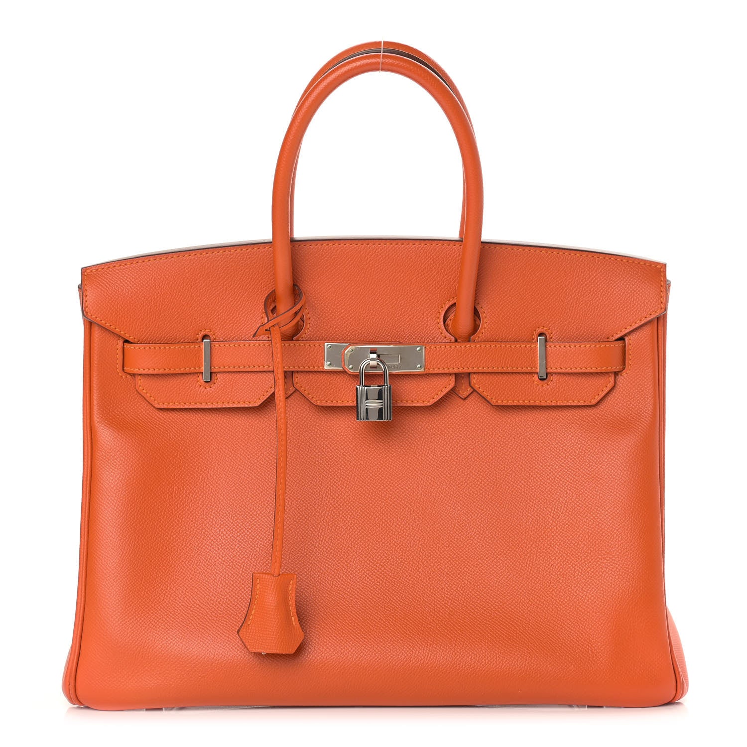 Hermes Epsom Birkin 35 Feu 1 of 13