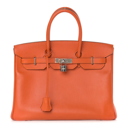 Hermes Epsom Birkin 35 Feu 1 of 13