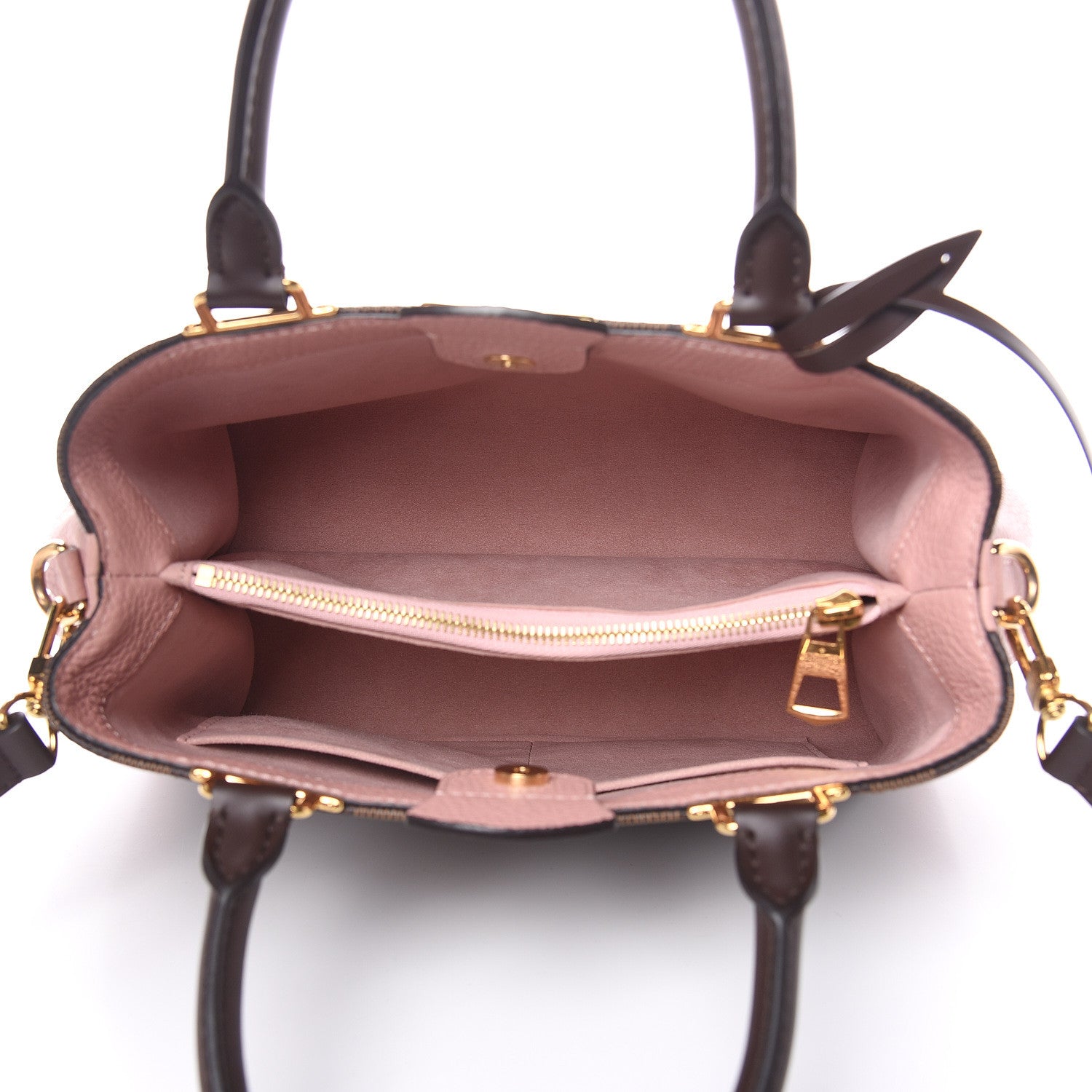 Louis Vuitton Damier Ebene Cuir Taurillon Brittany Magnolia 5 of 9