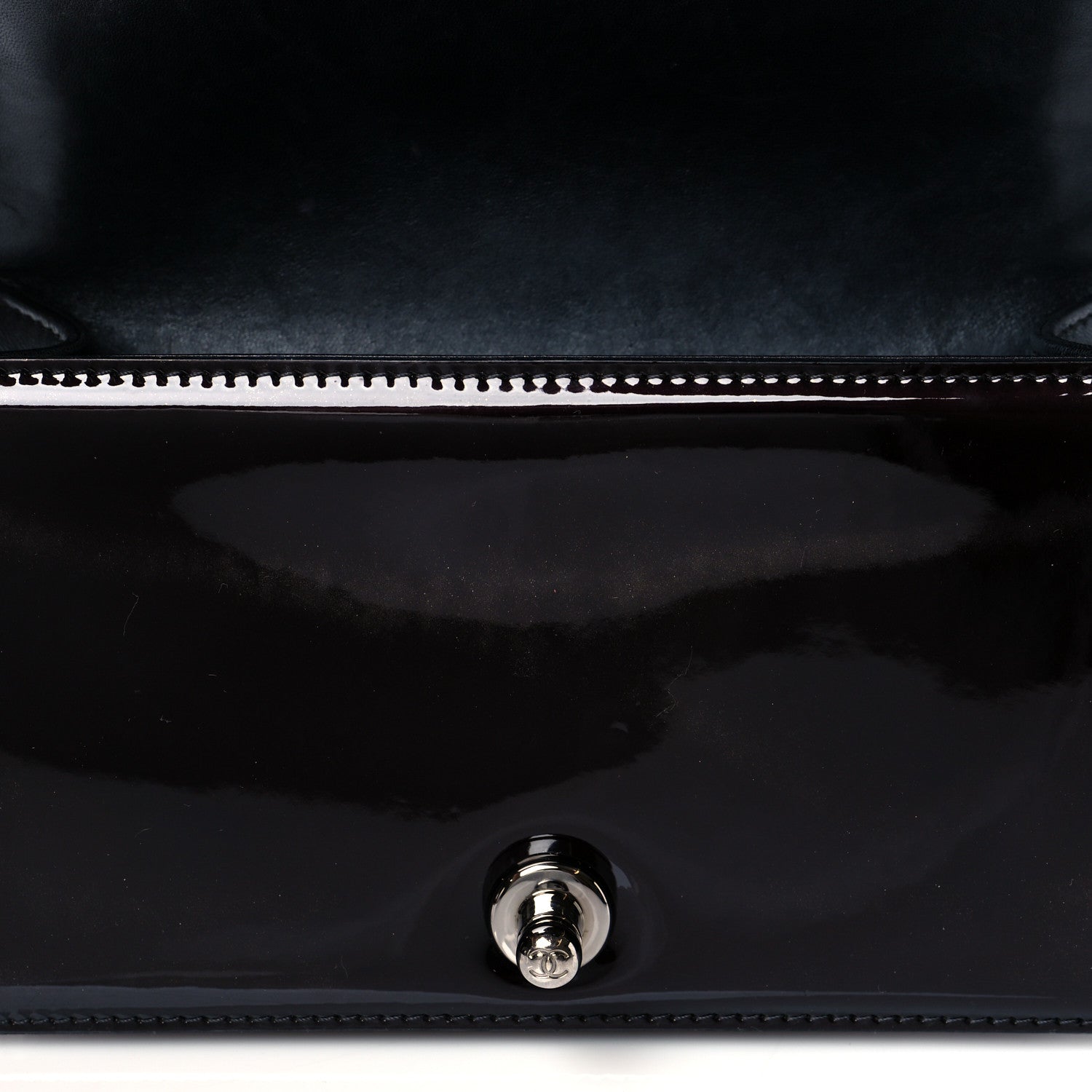 Chanel Patent Calfskin Quilted Small Boy Flap Black 13 of 13