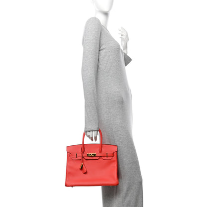 Hermes Epsom Birkin 30 Rose Jaipur 2 of 10