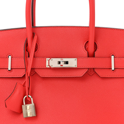 Hermes Epsom Birkin 30 Rouge Tomate 8 of 10