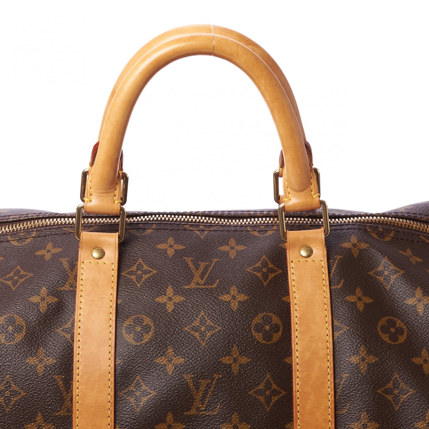 Louis Vuitton Monogram Keepall Bandouliere 55 9 of 10