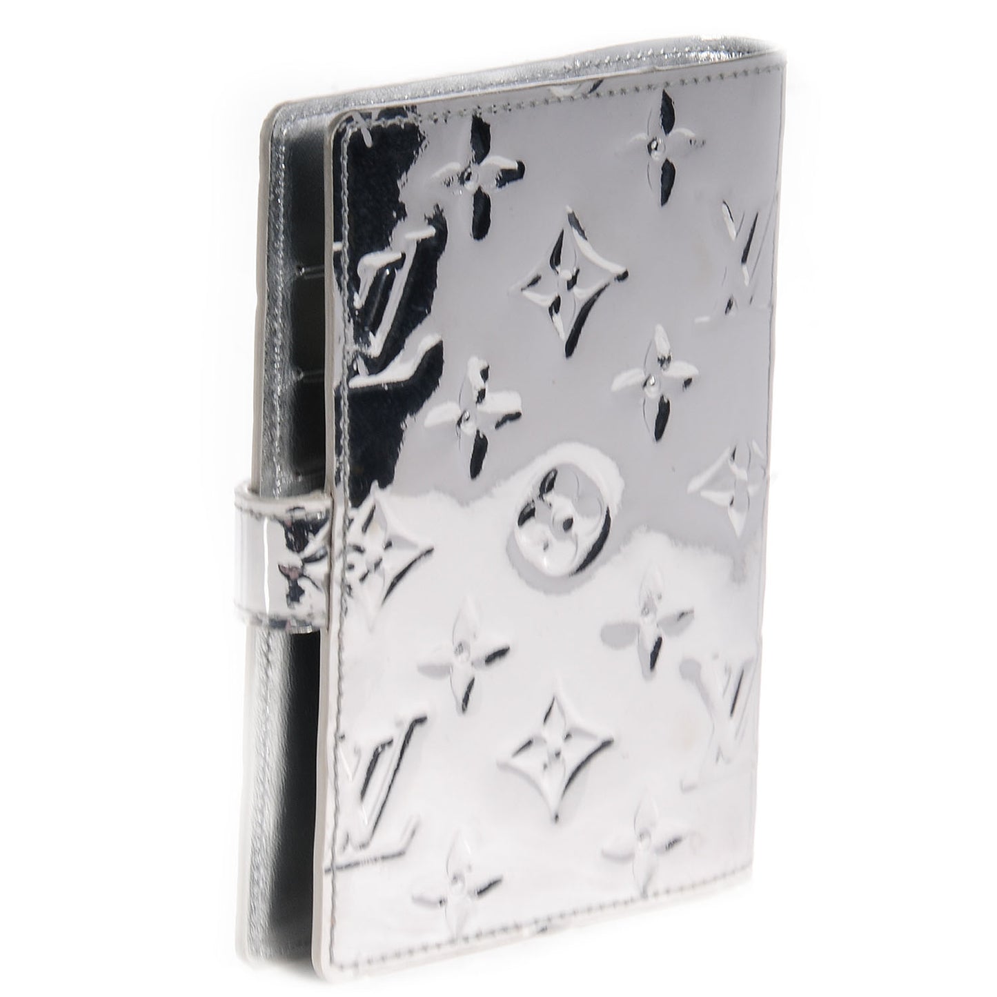 Monogram Miroir Small Ring Agenda Silver