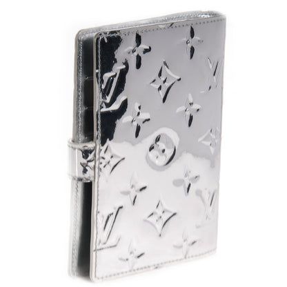 Louis Vuitton Monogram Miroir Small Ring Agenda Silver 3 of 8