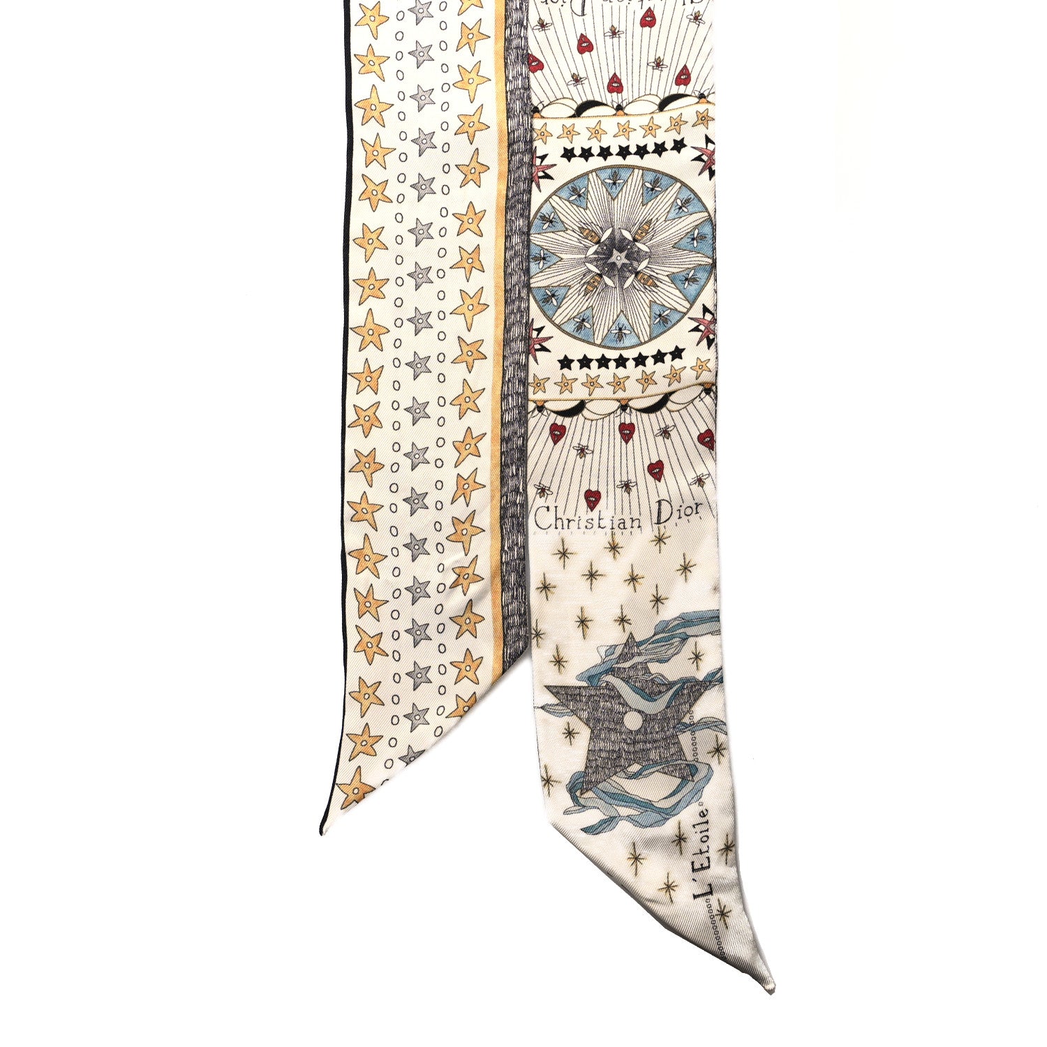 Christian Dior Silk L'Etoile Mitzah Scarf 1486753 – FASHIONPHILE