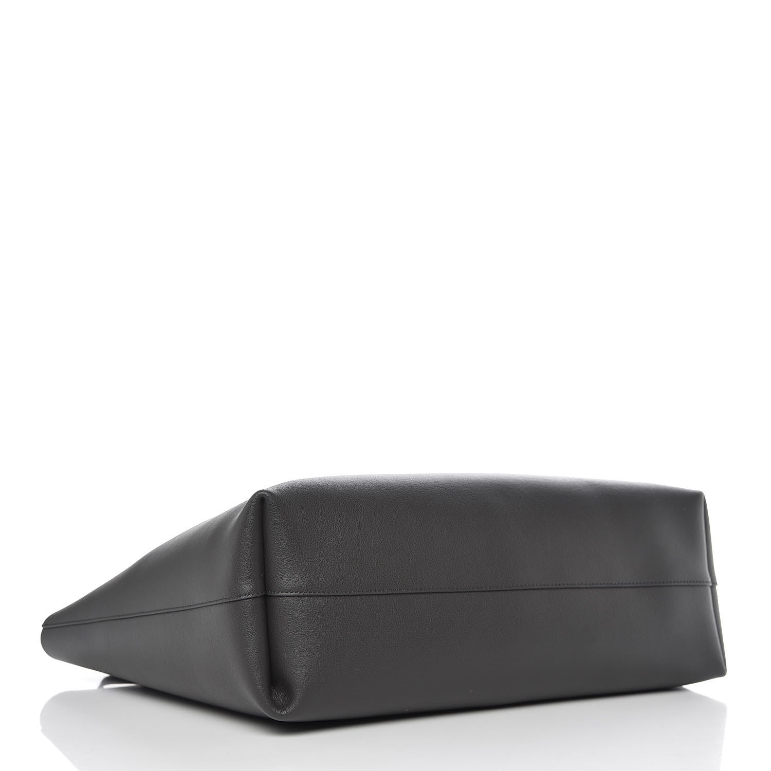 Saint Laurent Calfskin Large Shopping Tote Asphalt 5 of 11