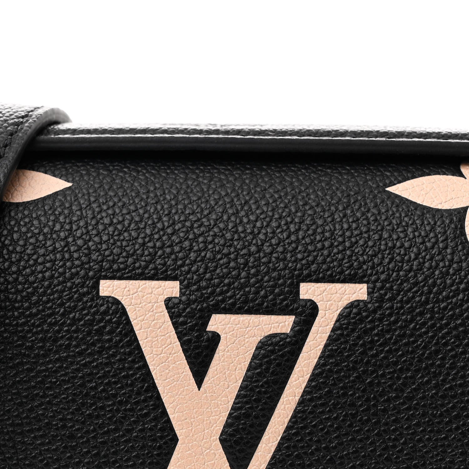 Louis Vuitton Empreinte Monogram Giant Pochette Metis Black Beige 8 of 10