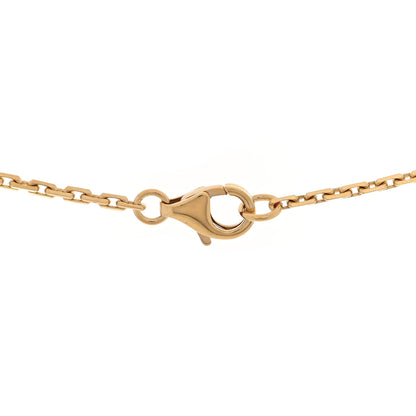 Cartier 18K Yellow Gold Diamond Interlocking LOVE Necklace 5 of 5