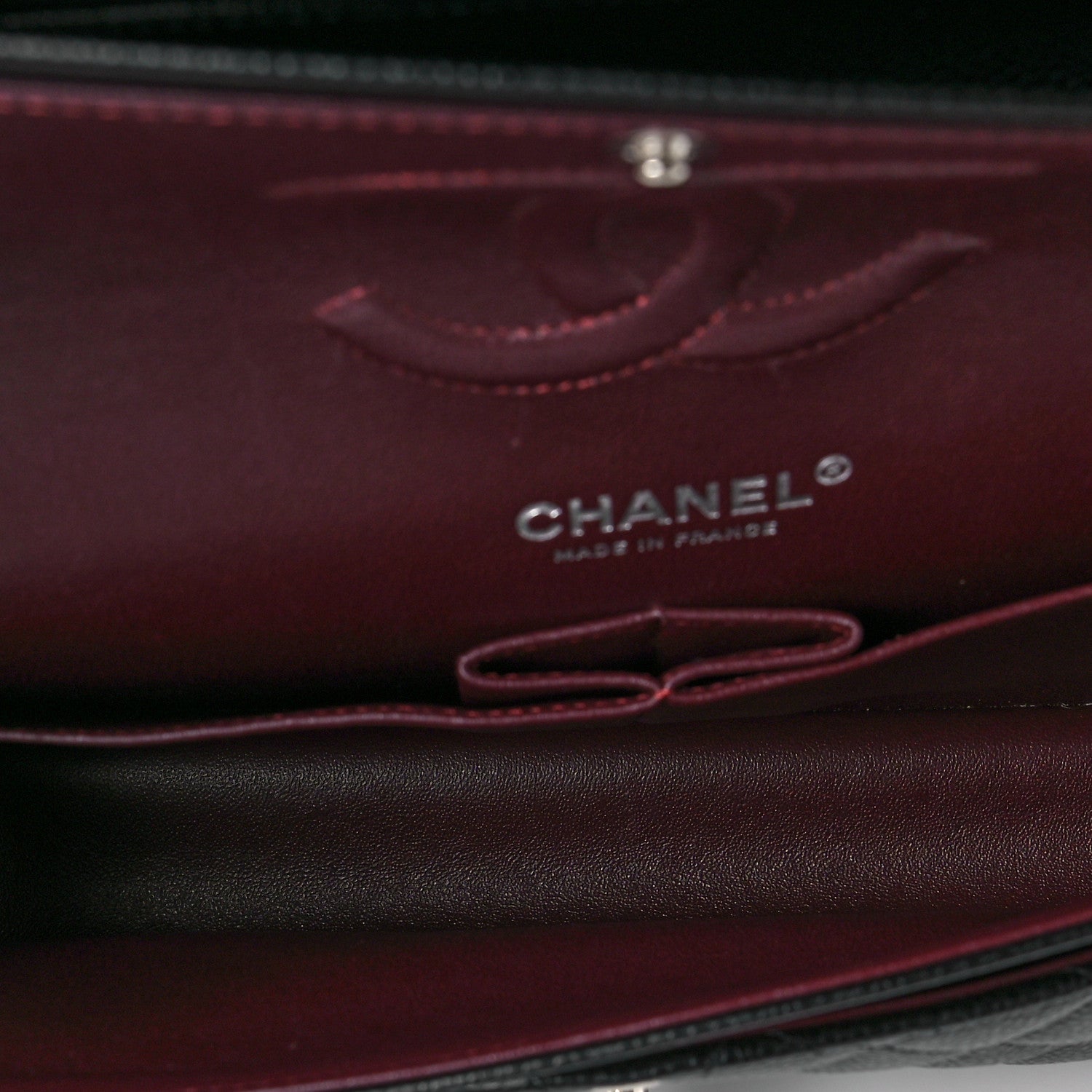 Chanel Caviar Quilted Medium Double Flap Black 5 of 7