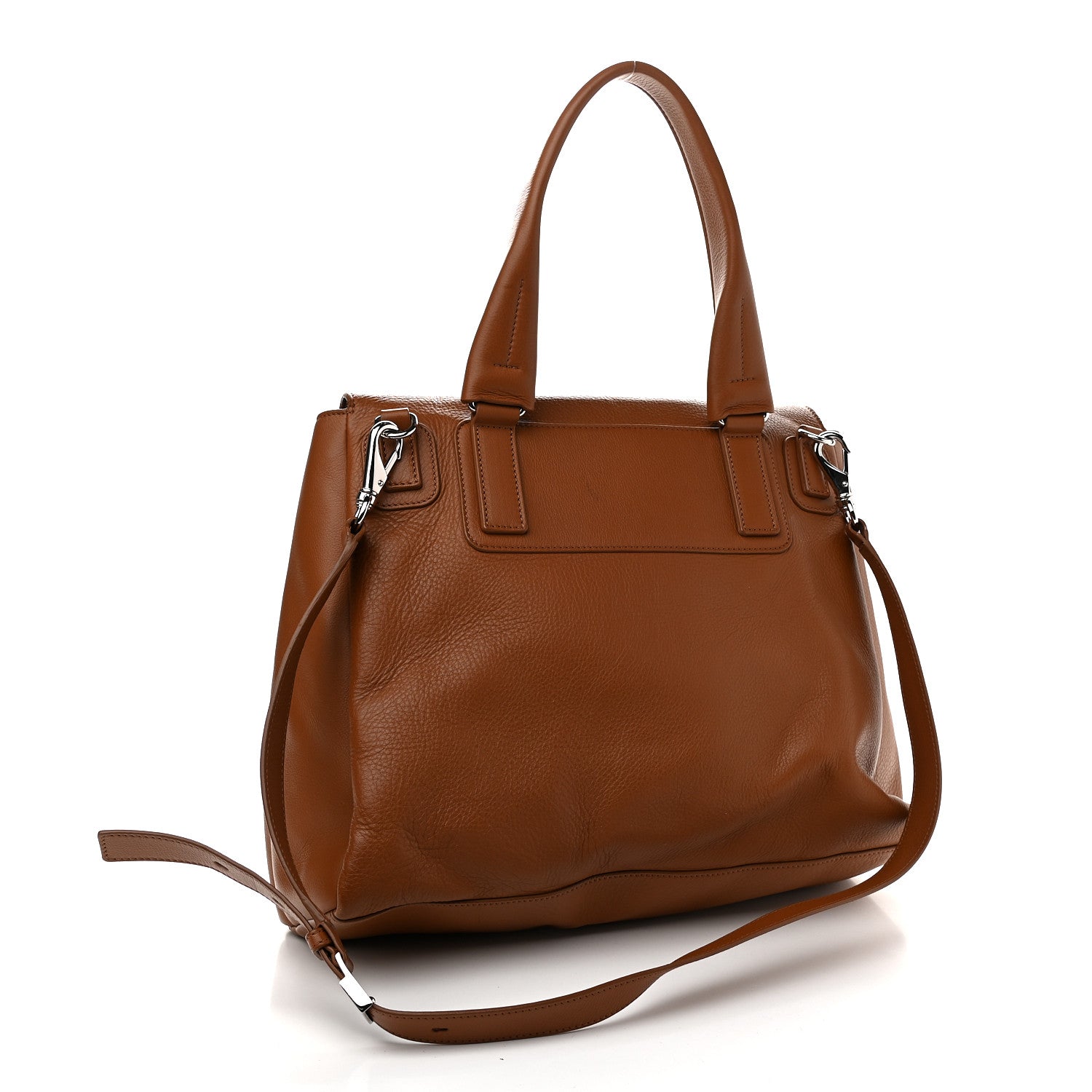Givenchy Grained Calfskin Medium Pandora Pure Flap Bag Tan 4 of 15
