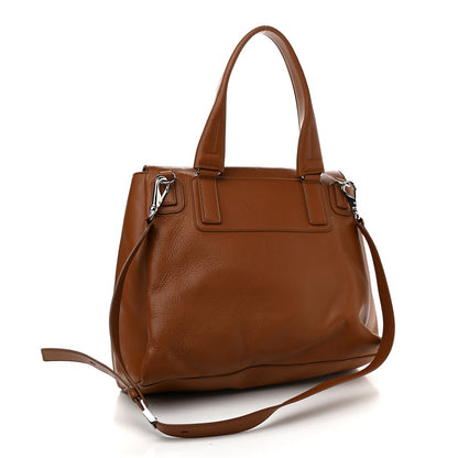 Givenchy Grained Calfskin Medium Pandora Pure Flap Bag Tan 4 of 15