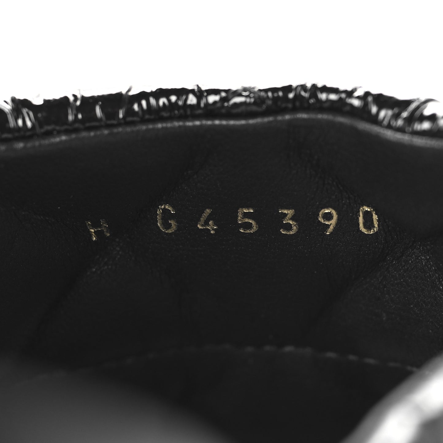 Patent Lambskin Quilted CC Clogs 38 Black