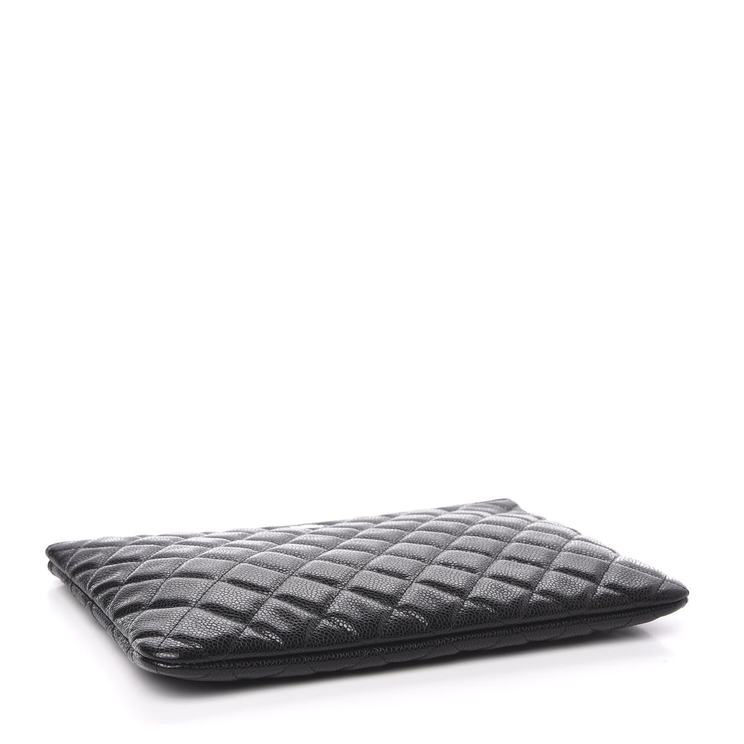 Chanel Caviar Quilted Medium Cosmetic Case Black 4 of 10