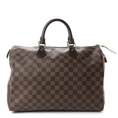 Louis Vuitton Damier Ebene Speedy 35 1 of 13
