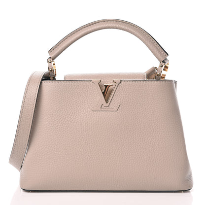 Louis Vuitton Taurillon Capucines BB Galet 1 of 11