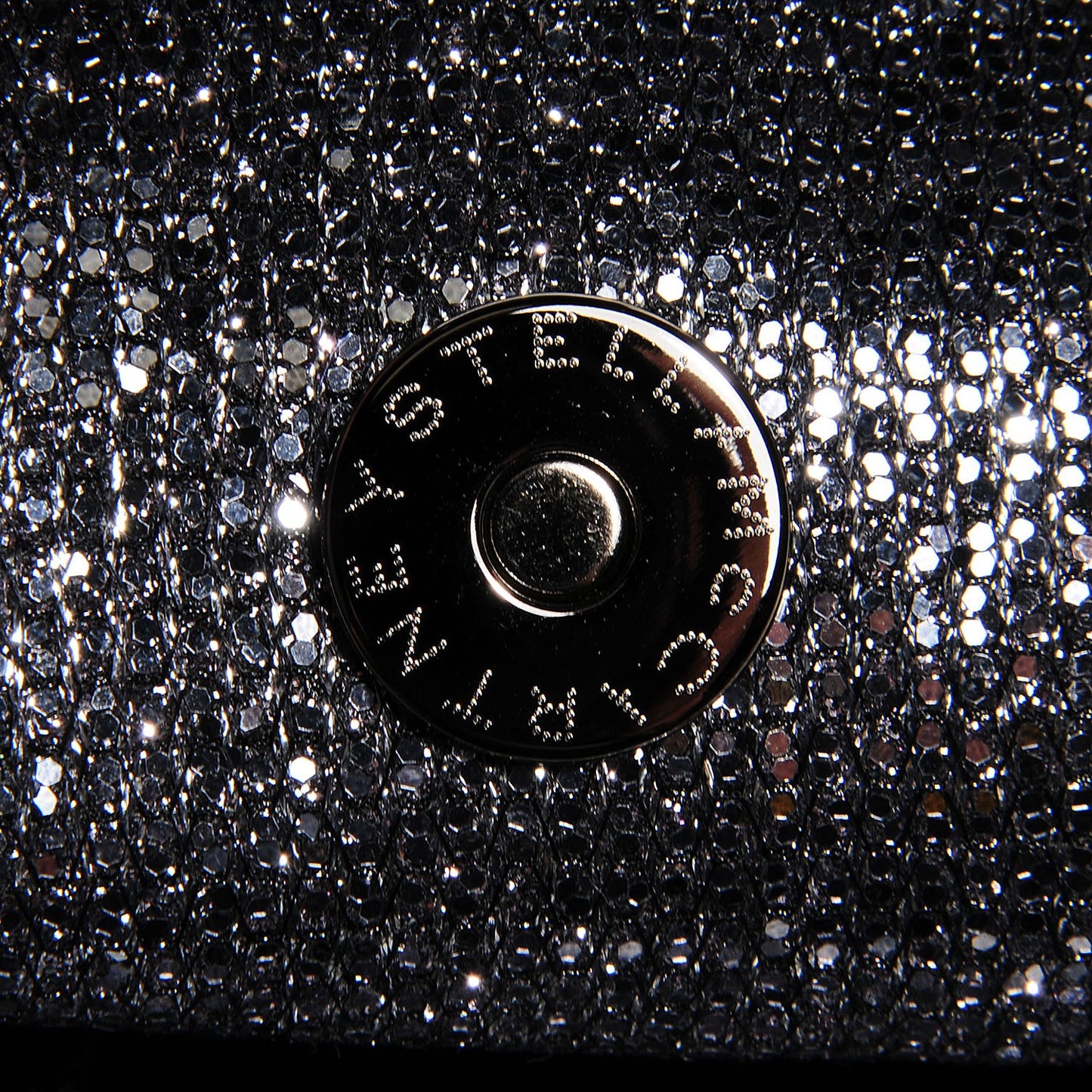 Metallic Linen Falabella Grey