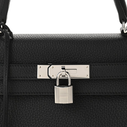 Hermes Togo Kelly Retourne 28 Black 8 of 11