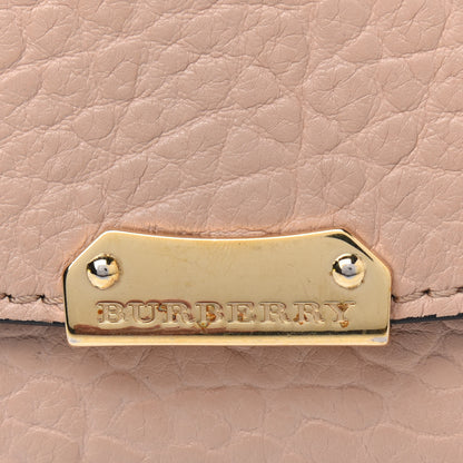 Burberry Signature Grain Calfskin Continental Wallet Apricot 5 of 5