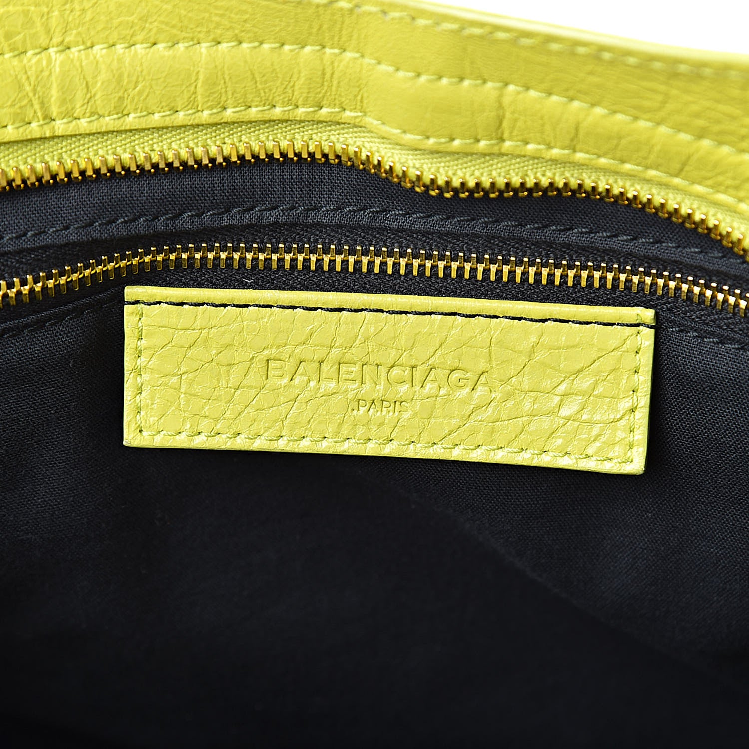 Balenciaga Agneau Giant 12 Gold Hardware City Jaune Poussin 6 of 19