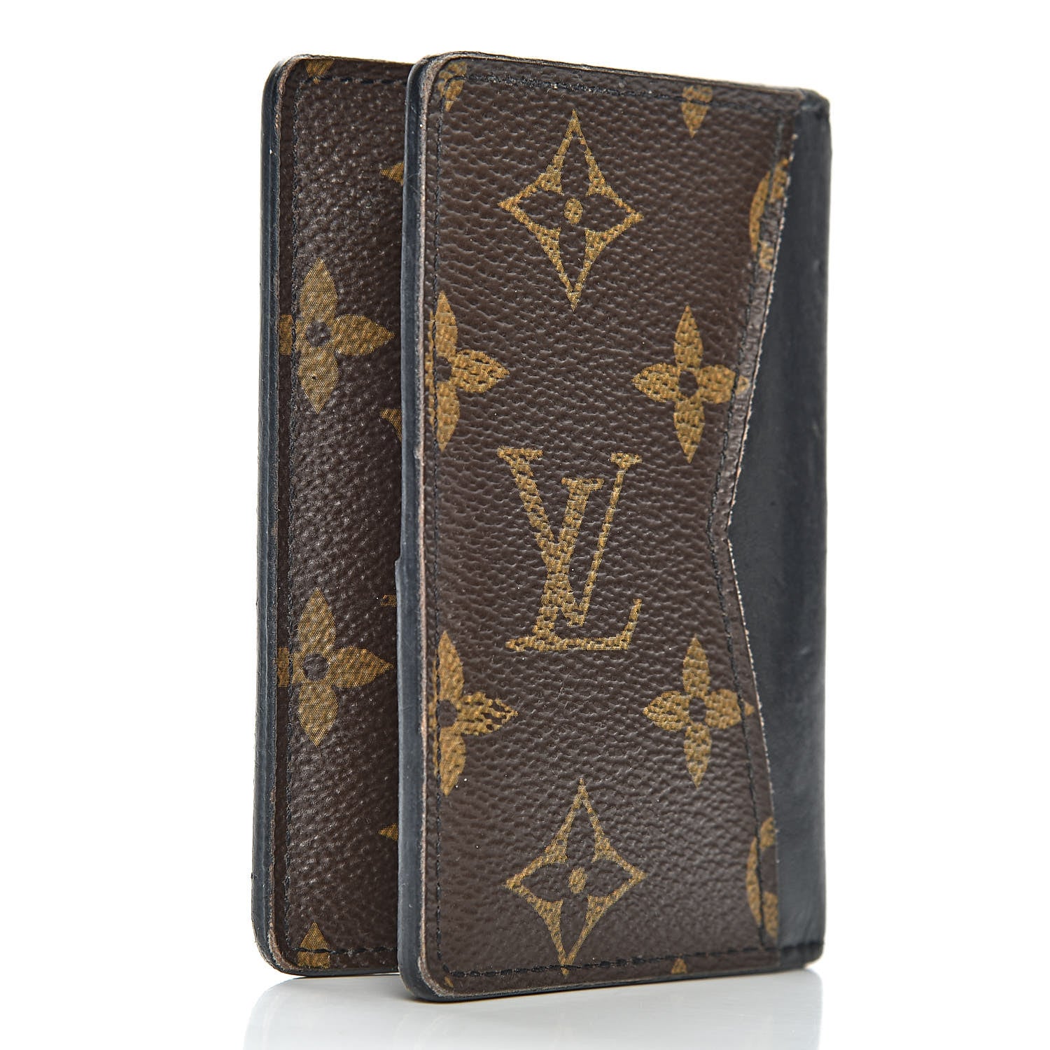 Louis Vuitton Monogram Macassar Pocket Organizer NM 3 of 13