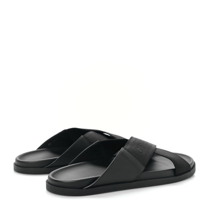 Givenchy Nylon Logo Mens G Plage Slide Sandals 41 Black 4 of 9